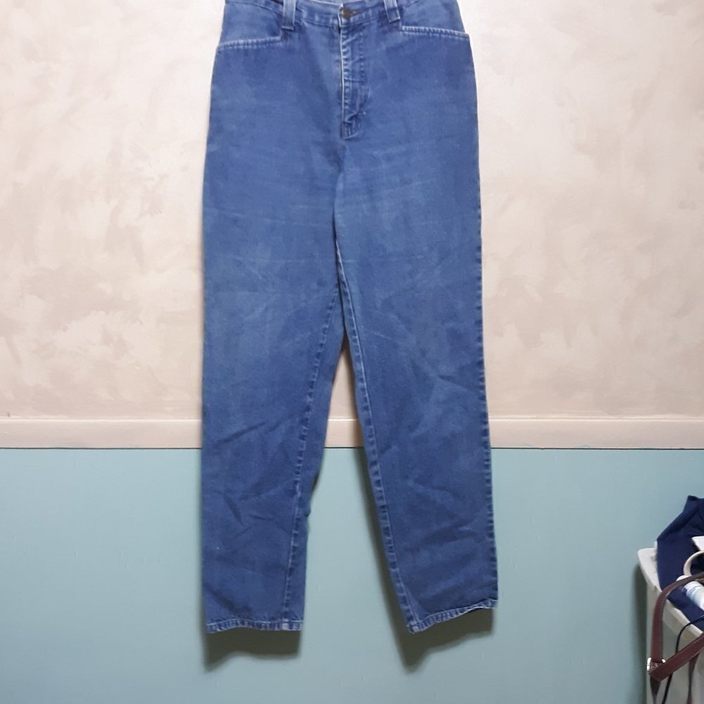LEE JEANS SIZE 12 LONG SLIMMING RETRO 1970